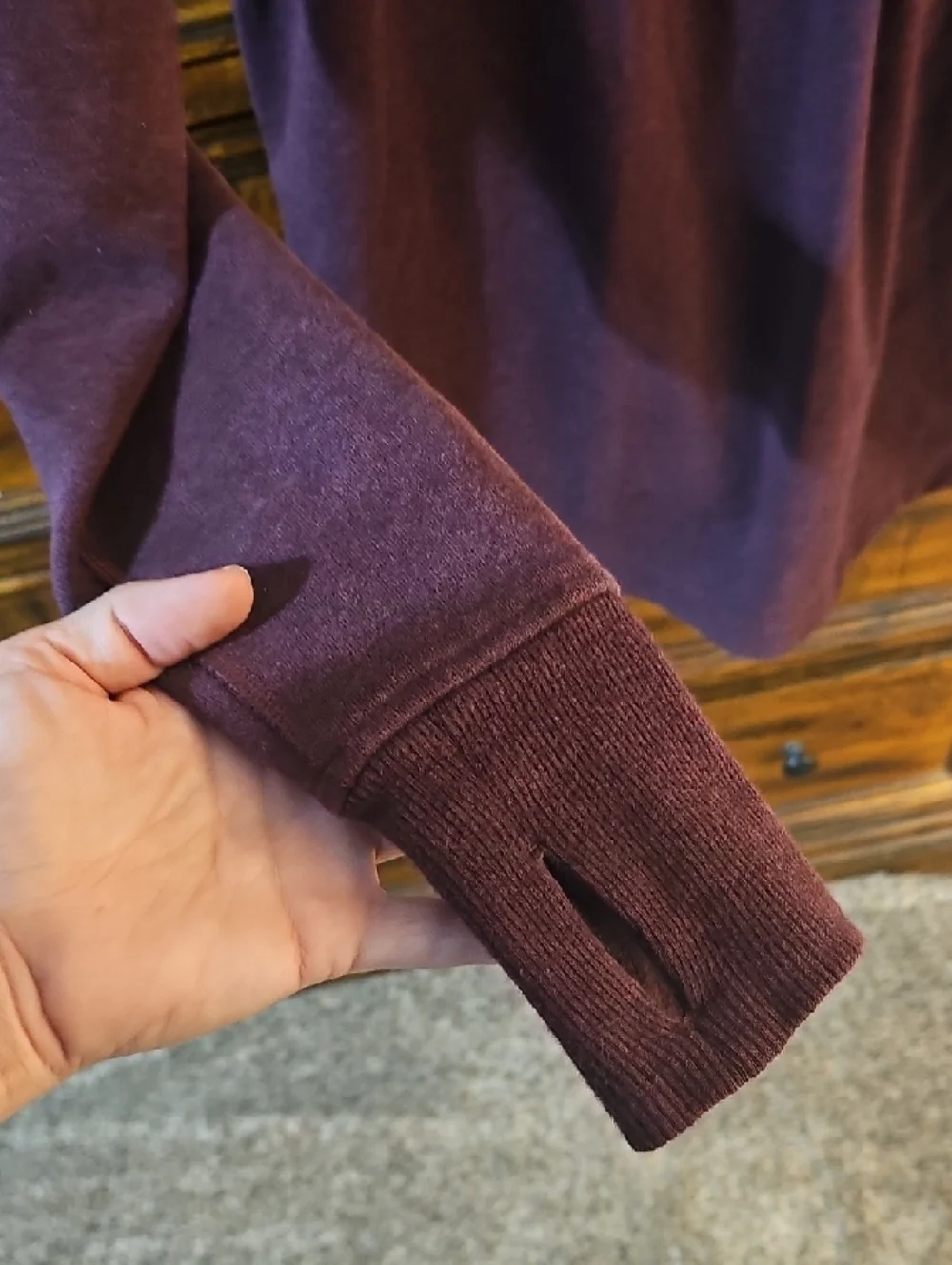 Lululemon Scubq Full Zip Hoodie, Sz 6! P2P Is 19